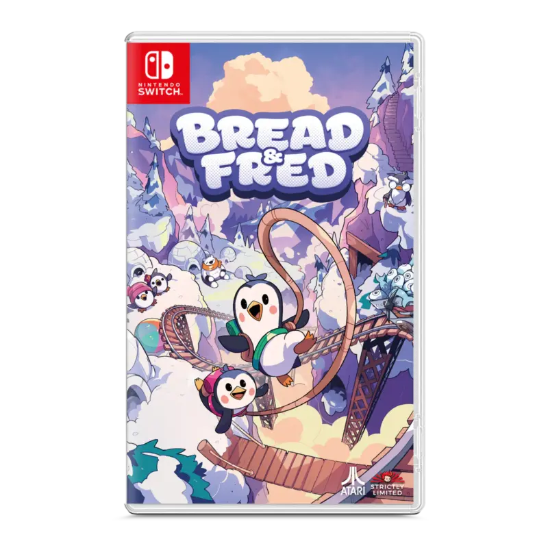 Bread & Fred sắp có bản đĩa giới hạn cho PS5 và Switch 2 BAF Mockup 2D NSW