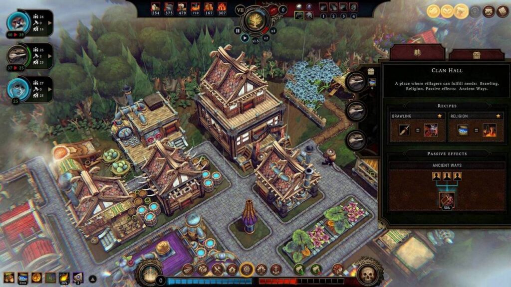 gamen.pro Against the Storm Clan Hall