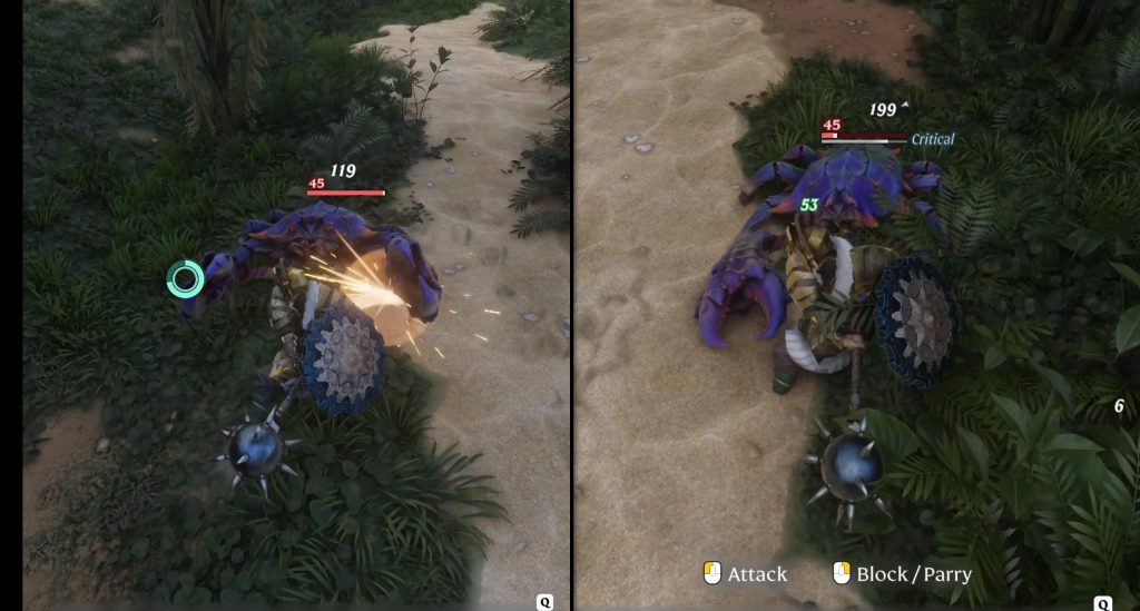 Enshrouded: Xếp hạng các kỹ năng tốt nhất cho mọi build (cập nhật 2026) 3 gamen.pro Battleheal skill before and after enshrouded 1024x549 1