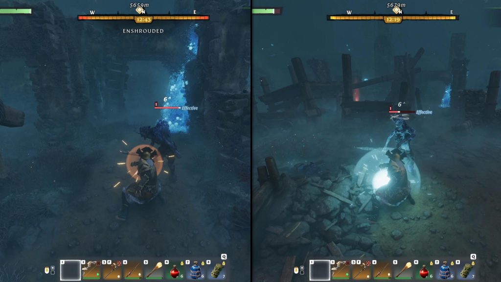Enshrouded: Xếp hạng các kỹ năng tốt nhất cho mọi build (cập nhật 2026) 5 gamen.pro Begone Skill before and after enshrouded 1024x576 1