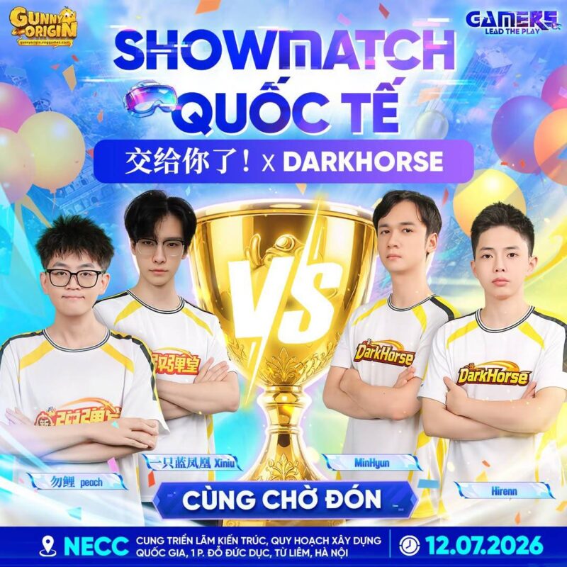 VNGGames mang hơn 20 tựa game đến siêu sự kiện “Gamers Lead The Play” 2 gamen.pro Gamers Lead The Play 09072026 2