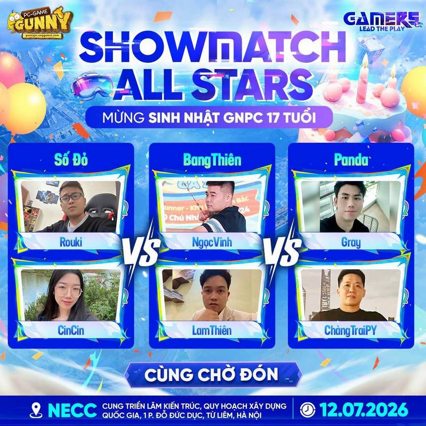 VNGGames mang hơn 20 tựa game đến siêu sự kiện “Gamers Lead The Play” 3 gamen.pro Gamers Lead The Play 09072026 3