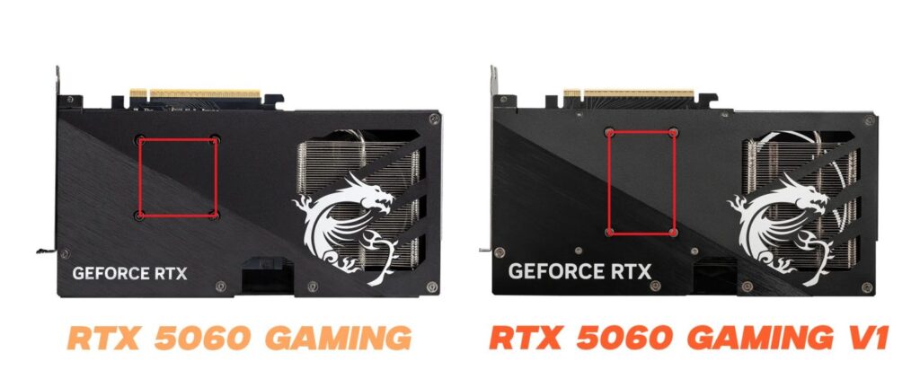 gamen.pro MSI RTX 5060 Gaming vs Gaming V1 1456x614 1