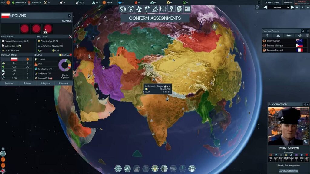 Terra Invicta: Dark Skies - Lịch sử đổi hướng, người ngoài hành tinh vẫn kéo đến 6 gamen.pro Terra Invicta Dark Skies reviwe 1