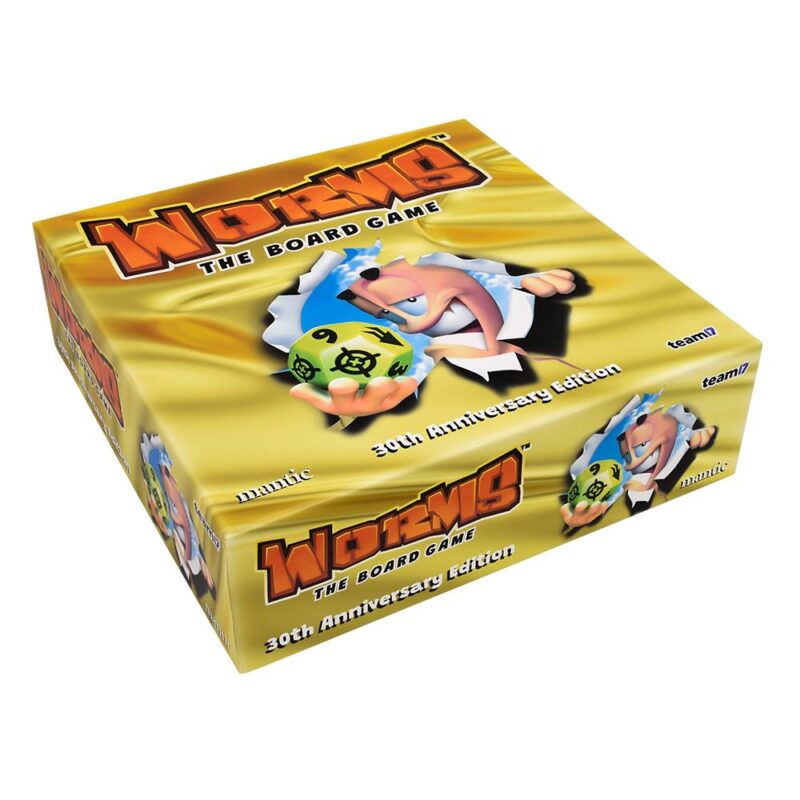 gamen.pro Worms 30th Anniversary Edition Box Flat on Table