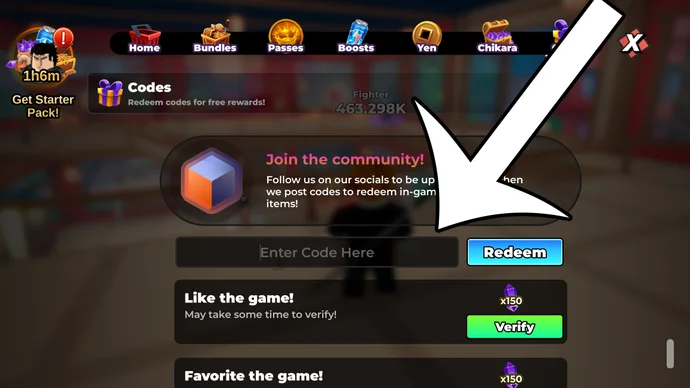 gamen.pro code roblox anime fighting simulator codes menu