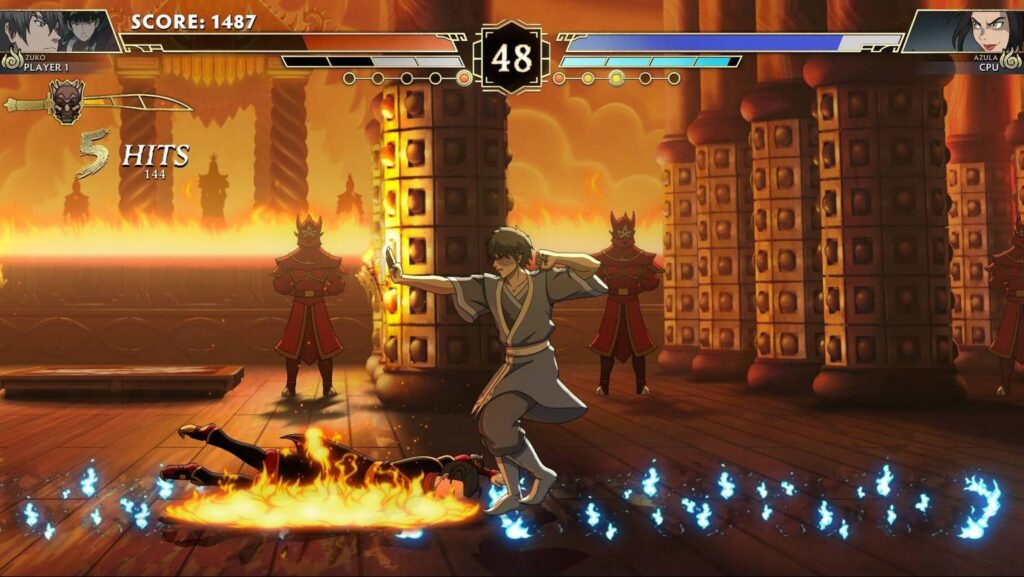 gamen.pro review Avatar Legends The Fighting Game Gameplay