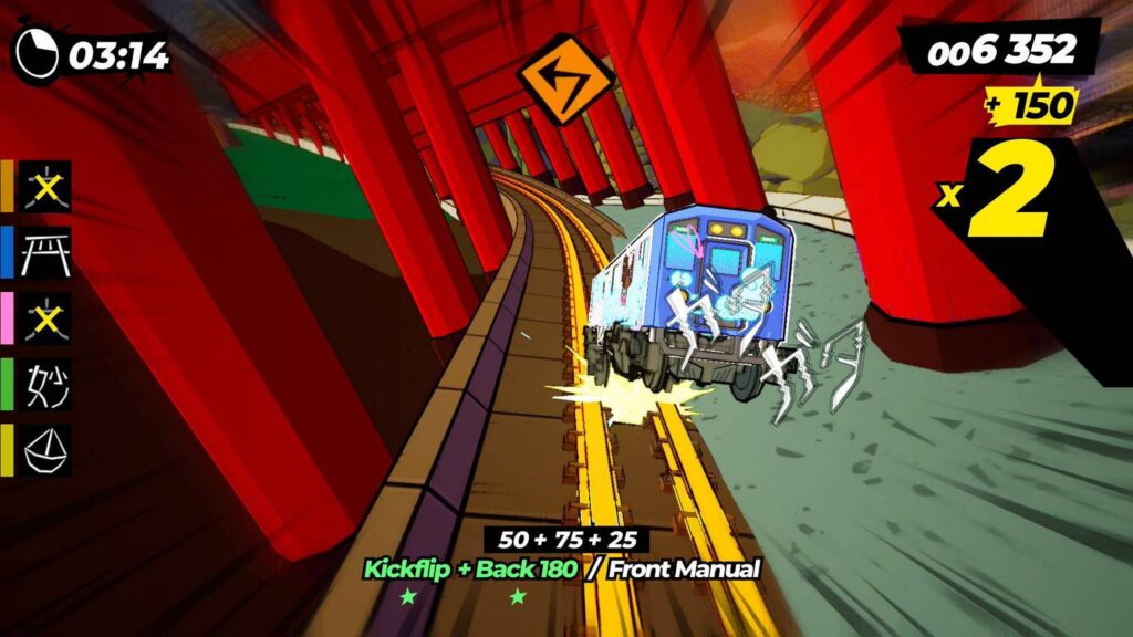 Denshattack! - Khi một đoàn tàu học cách kickflip 13 gamen.pro review Denshattack 6