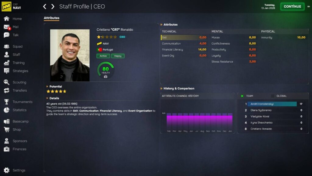 Esports Manager 2026 - Trở thành ông bầu eSports không hề dễ dàng 11 gamen.pro review Esports Manager 2026 1