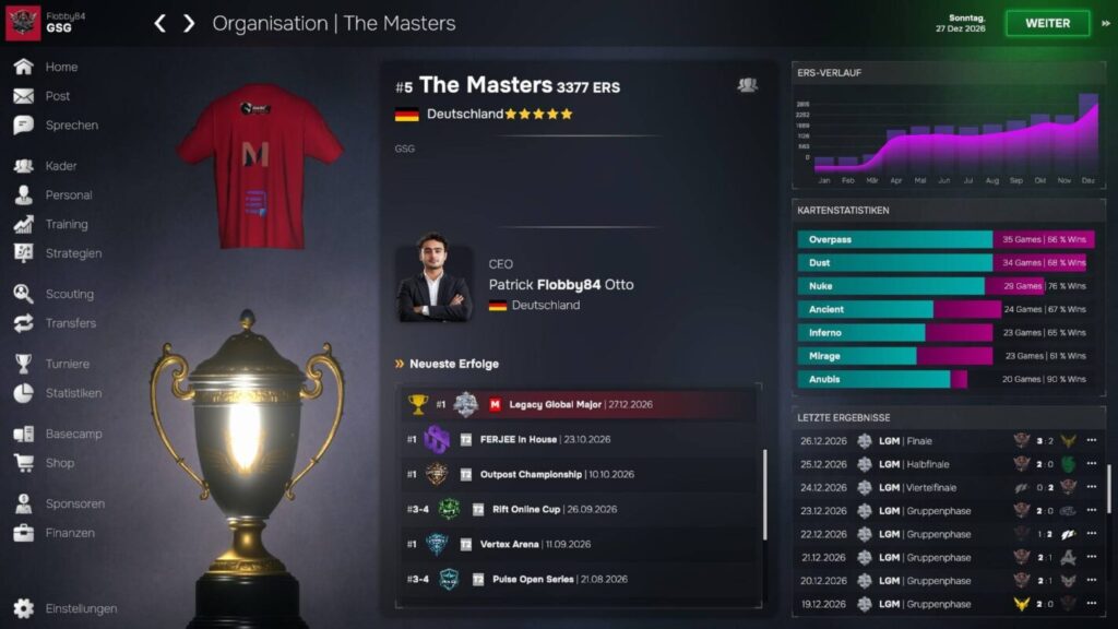 Esports Manager 2026 - Trở thành ông bầu eSports không hề dễ dàng 13 gamen.pro review Esports Manager 2026 5