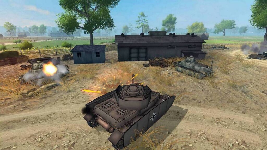 Panzer Knights: Commander's Edition (Xbox): Xe tăng nhiều, chiến trường quá cũ kỹ 9 Panzer Knights Commanders Edition Screenshot 10