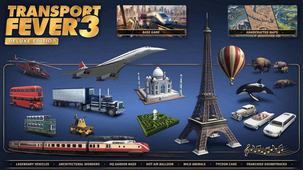 Transport Fever 3 Deluxe Edition Overview