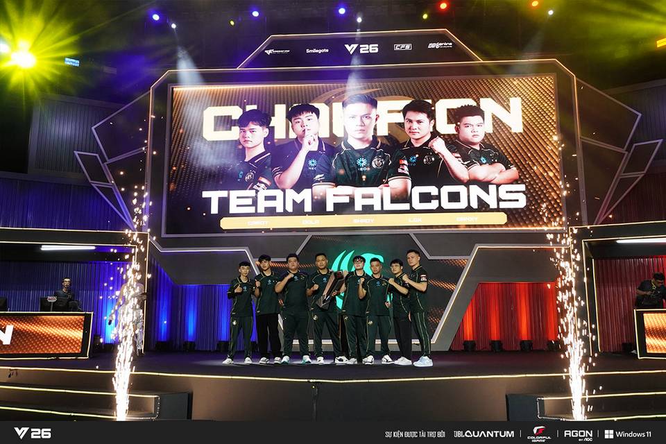 CFVL 2026 Mùa 2 khép lại với hành trình đầy cảm xúc, Team Falcons lên ngôi vô địch 3 gamen.pro CFVL 20260308 3