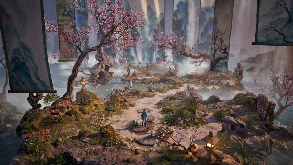 Dinghai: The Ocean Pillar - Sơn Hải Kinh trong một roguelite chặt chém tốc độ cao 4 gamen.pro Dinghai The Ocean Pillar preview thumb