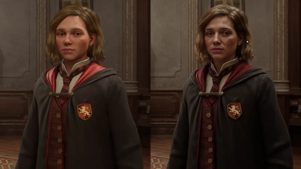 DLSS 5 bị rò rỉ và tạo ra những hình ảnh kỳ quái 1 gamen.pro Hogwarts DLSS 5