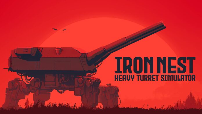 gamen.pro Iron Nest Heavy Turret Simulator KeyArt