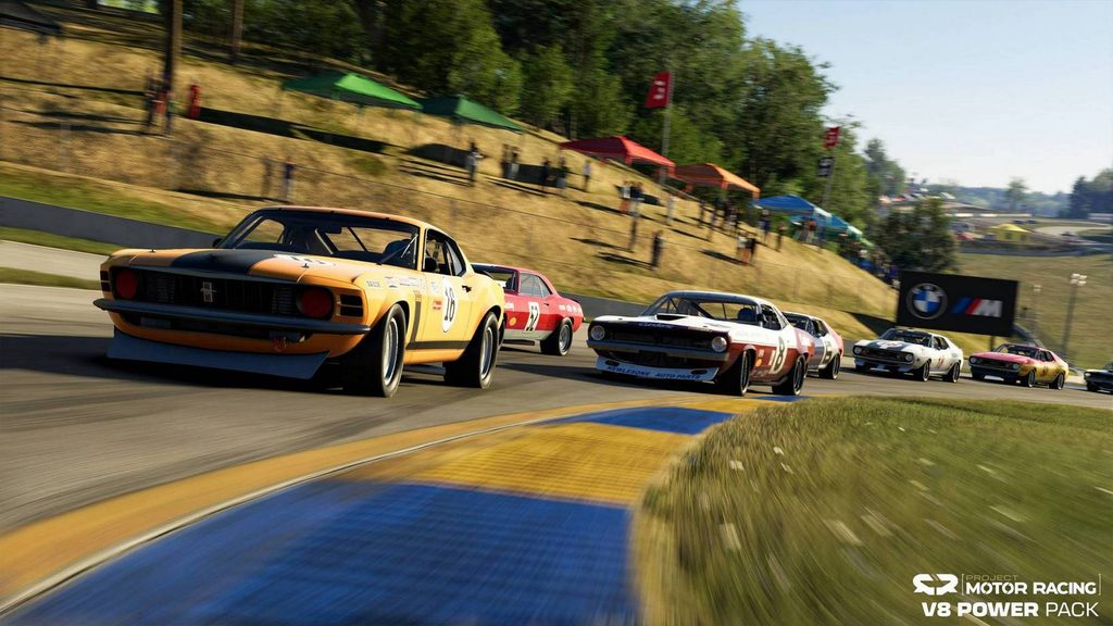Project Motor Racing thêm 9 xe V8 và Road Atlanta 2 gamen.pro PMR V8PowerPack 07 en