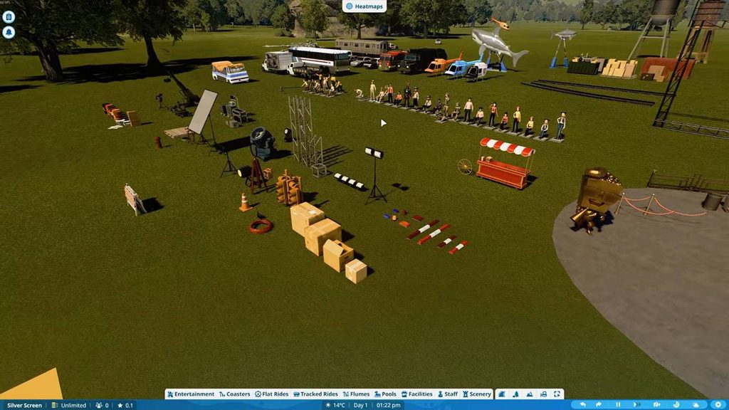 gamen.pro Planet Coaster 2 Silver Screen Pack review 1