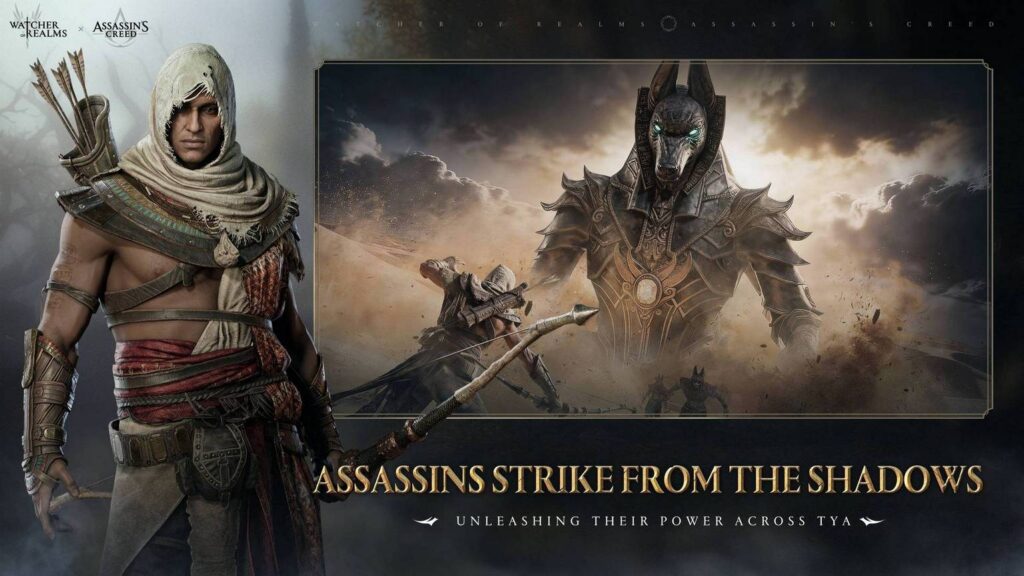 Watcher of Realms bắt tay Assassin's Creed, đưa loạt sát thủ huyền thoại vào vùng đất Tya 3 gamen.pro Watcher of Realms × Assassins Creed 1