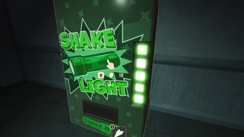 gamen.pro doors shakelight vending machine