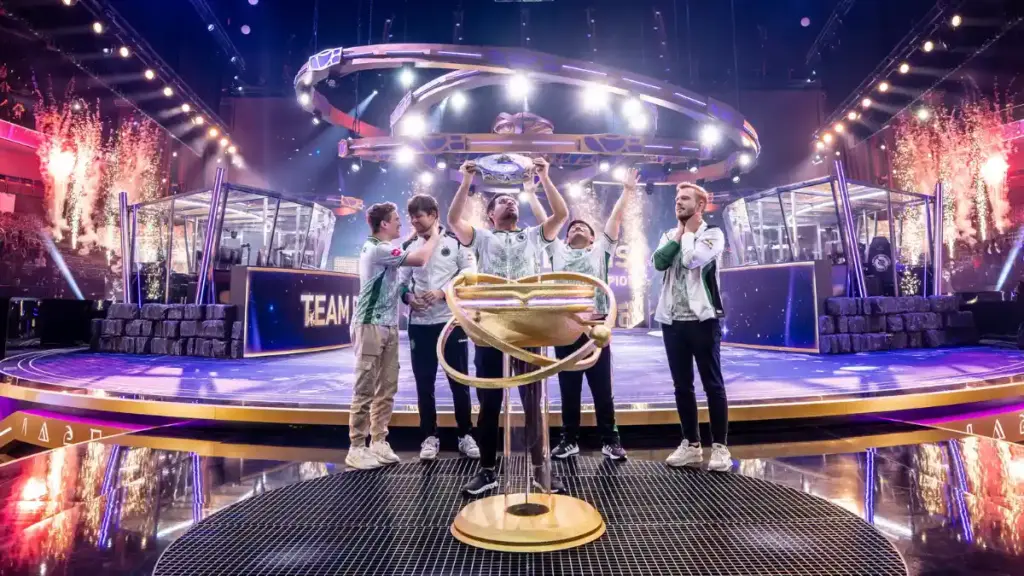 gamen.pro dota 2 team falcons ti 2025 champions
