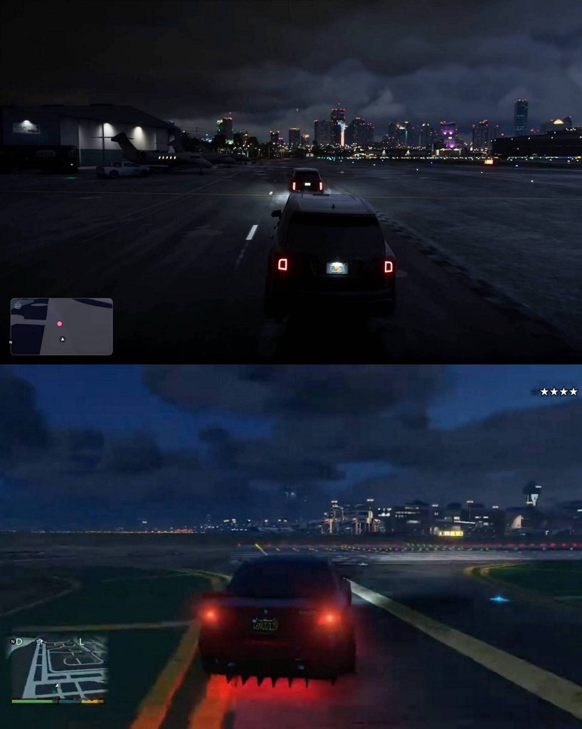 gamen.pro gta6 vs gta 5