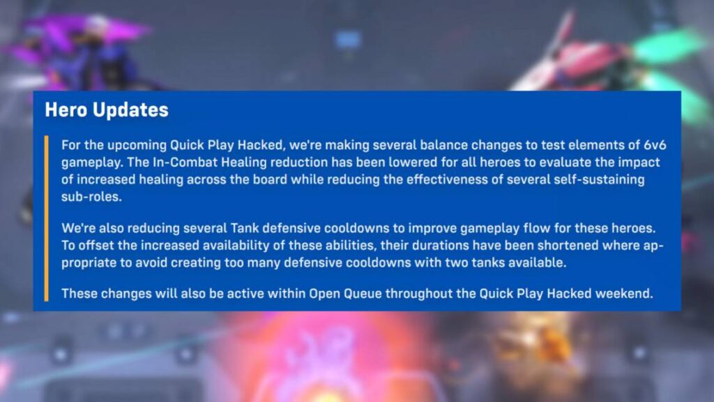 gamen.pro overwatch update july 31 2026 quick play hacked 6v6 2 2 2 format 1140x641 1
