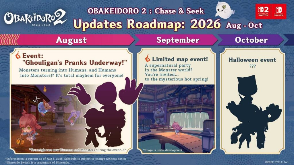 gamen.pro roadmap OBAKEIDORO 2 Chase Seek