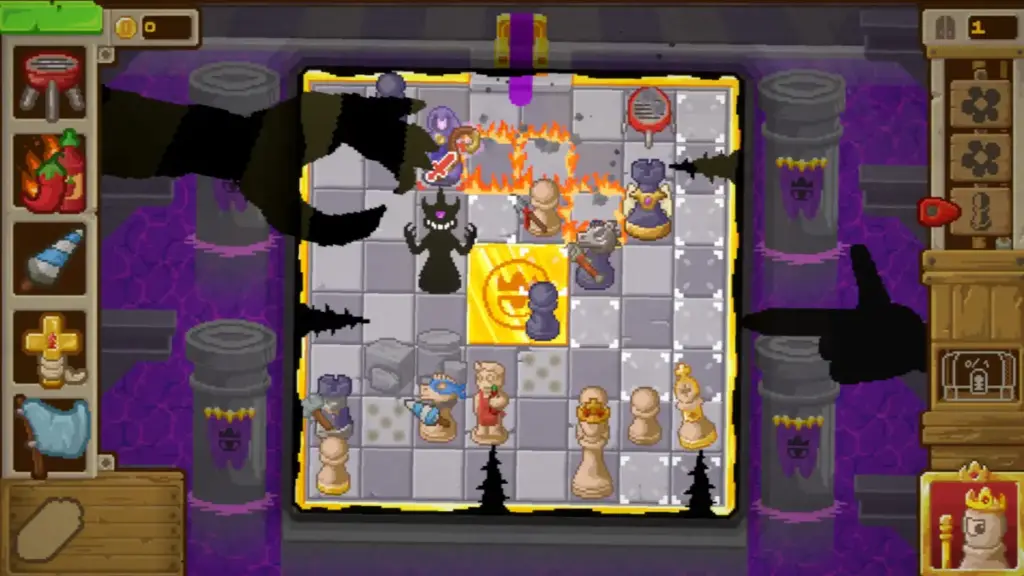 Just Chessing Around tung demo cờ vua roguelike 2 gamen.pro ss just chessing around 8