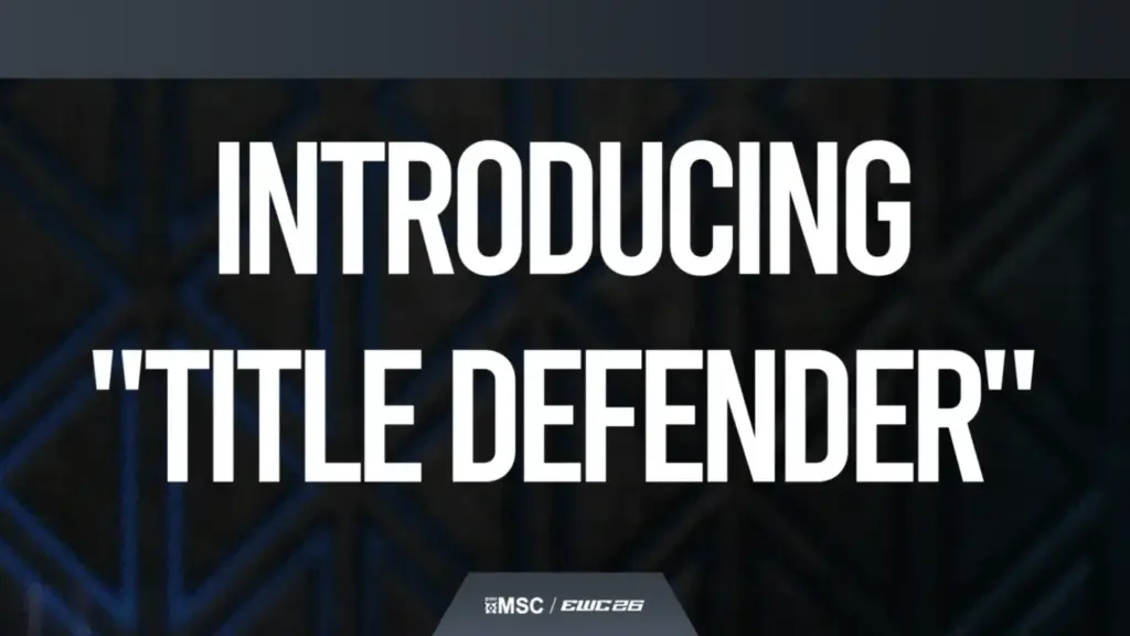 MSC 2027 áp dụng cơ chế "Title Defender", nhà vô địch MLBB được đặc cách 1 gamen.pro thumb All you need to know about the MSC Title Defender mechanic 1536x864 1