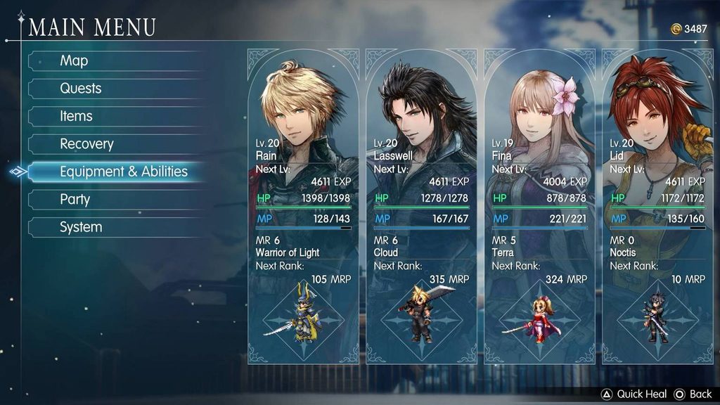 Final Fantasy Resonance: Khi Brave Exvius trở thành JRPG HD-2D 2 FF Resonance Equip Vision 03
