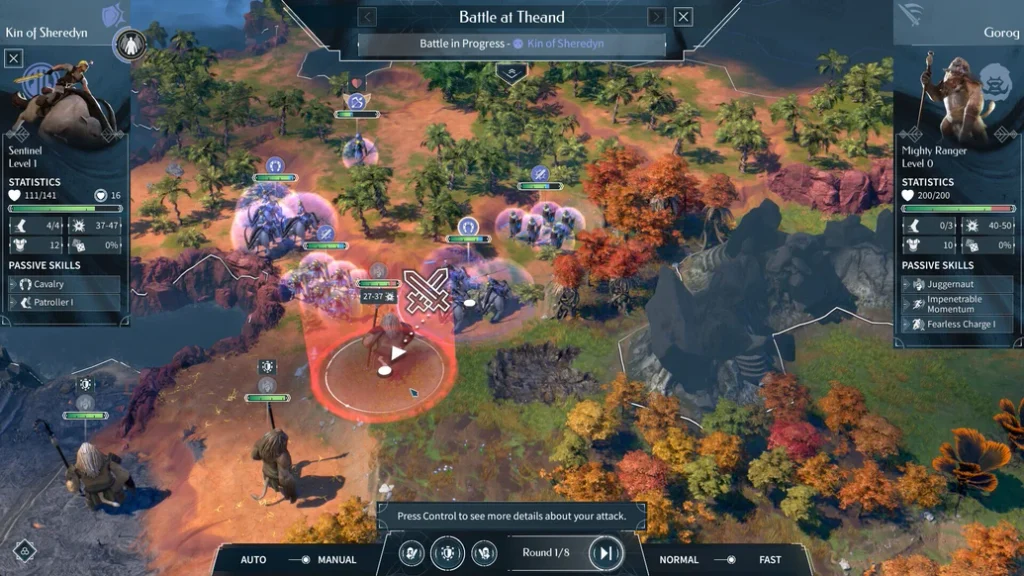 endless legend 2 battle