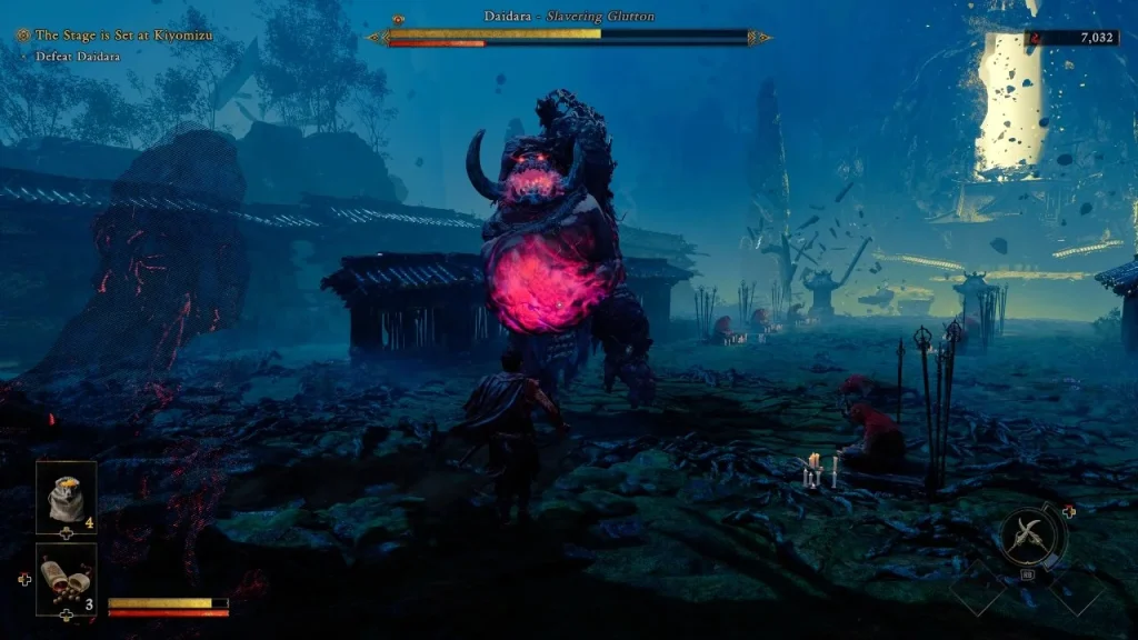 Cách tiêu diệt trùm Daidara trong Onimusha: Way of the Sword 1 gamen.pro Daidara Onimusha WayoftheSword8 20 20266 35 50PM