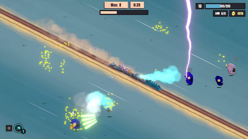 Endless Rails cho bảo vệ đoàn tàu bằng đội drone 6 gamen.pro Endless Rails ss