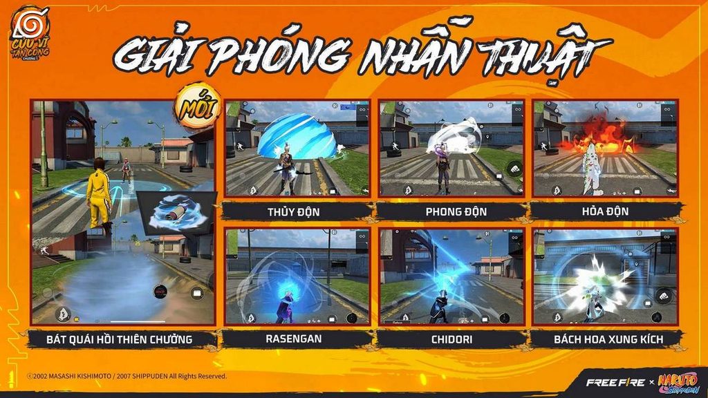 Free Fire x NARUTO SHIPPUDEN Chương Một: Cửu Vĩ Tấn Công tái xuất 2 gamen.pro Free Fire x NARUTO SHIPPUDEN 2