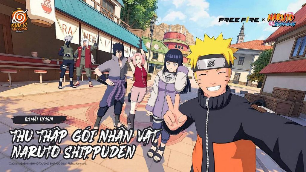 Free Fire x NARUTO SHIPPUDEN Chương Một: Cửu Vĩ Tấn Công tái xuất 3 gamen.pro Free Fire x NARUTO SHIPPUDEN 3