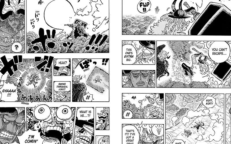 One Piece chap 1192: Luffy và Loki tạo thế công mới trước Imu 1 gamen.pro One Piece Chapter 1192 3