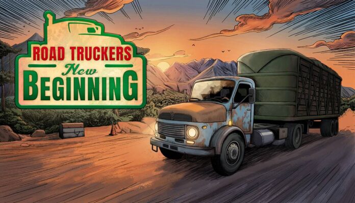 gamen.pro Road Truckers New Beginning key art logo 2