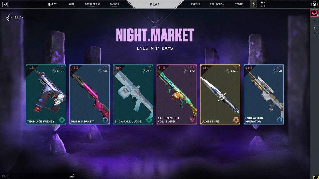 Valorant Night Market tháng 9/2026: Khi nào mở và skin nào có thể xuất hiện? 2 gamen.pro Valorant night market