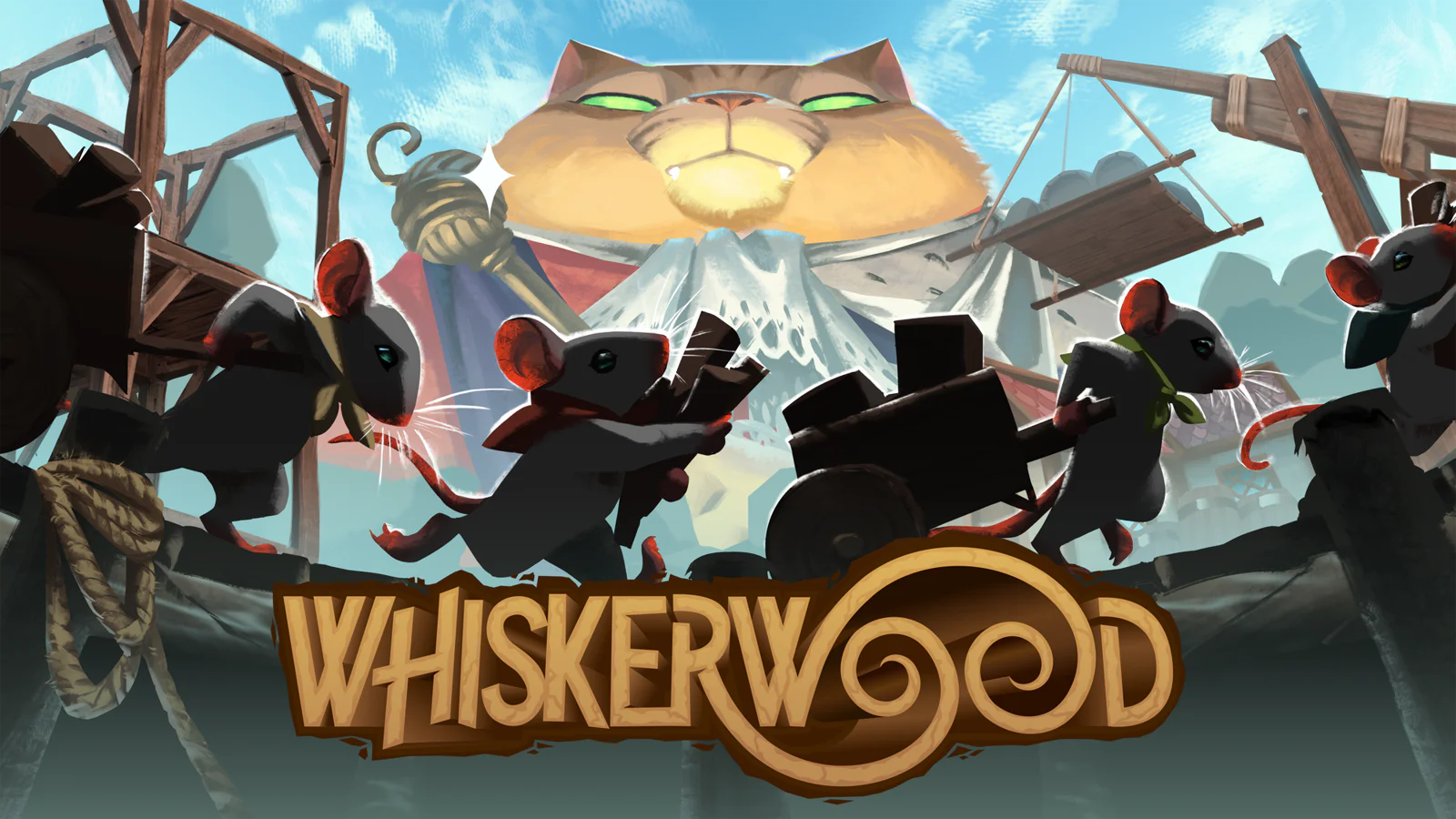 gamen.pro Whiskerwood Key Art (logo)