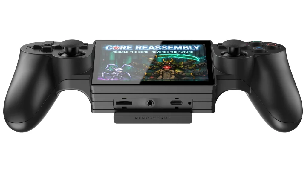 Yoniq Portal, máy handheld hình dáng tay cầm PS2, lộ giá bán 2 gamen.pro Yoniq Portal 1