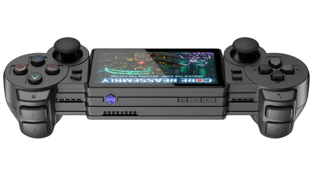 Yoniq Portal, máy handheld hình dáng tay cầm PS2, lộ giá bán 1 gamen.pro Yoniq Portal 4