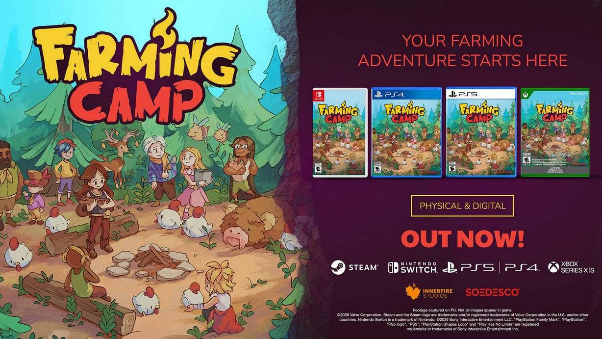 gamen.pro farming camp out now