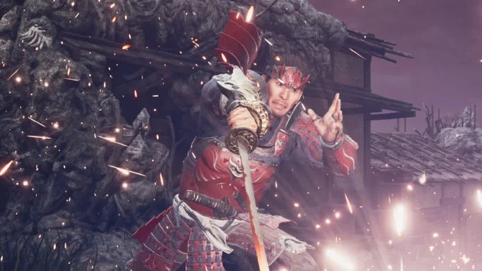 gamen.pro musashi prepares an attack