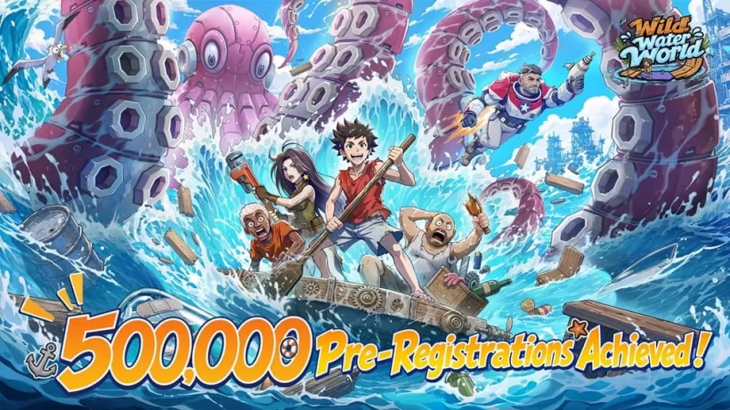 Wild Water World ra mắt bằng cơn mưa lượt quay và chiêu trò marketing bằng phần cứng 1 gamen.pro wild water world pre registration milestone jpg 820
