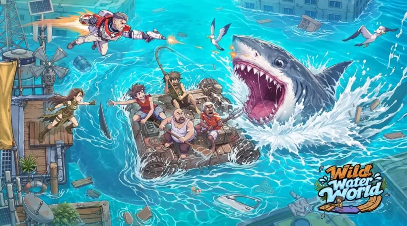 Wild Water World ra mắt bằng cơn mưa lượt quay và chiêu trò marketing bằng phần cứng 3 gamen.pro wild water world shark attack jpg 820